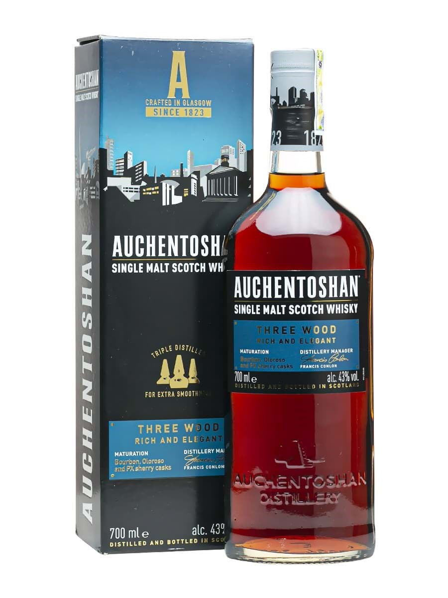 Auchentoshan Three Wood *12c 70cl