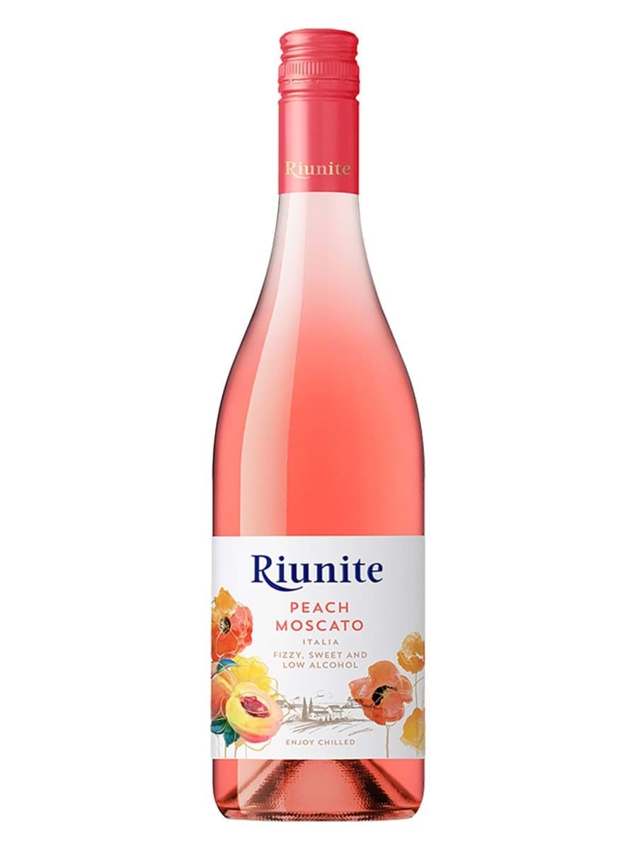 Vang Moscato & Peach Miravento Italia (Chai đen)