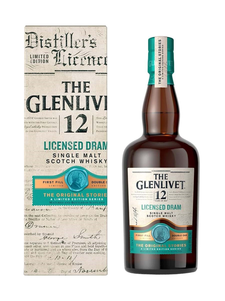 The Glenlivet 12Y Licensed Dram *6c 70cl