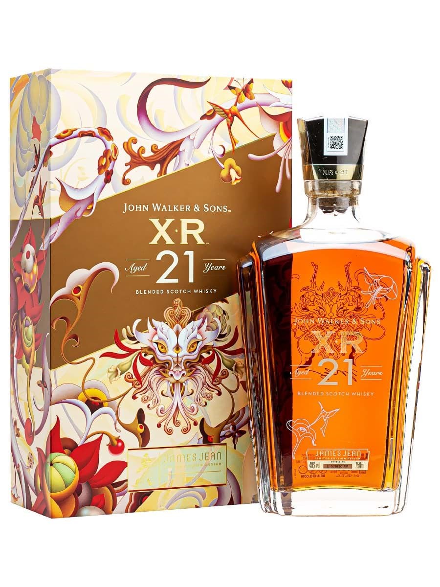 Johnnie Walker XR 21Y - CNY F22 *6c 75cl (vỏ ngựa rồng)