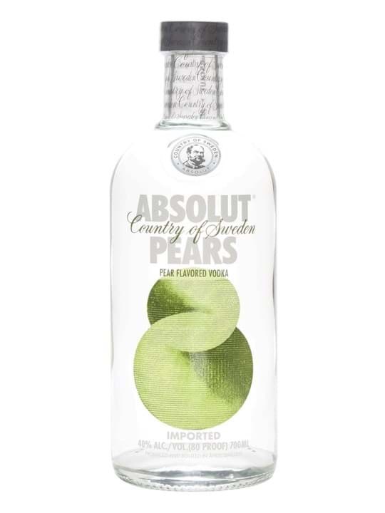 Vodka Absolut Pears 750ml *12c (Lê)